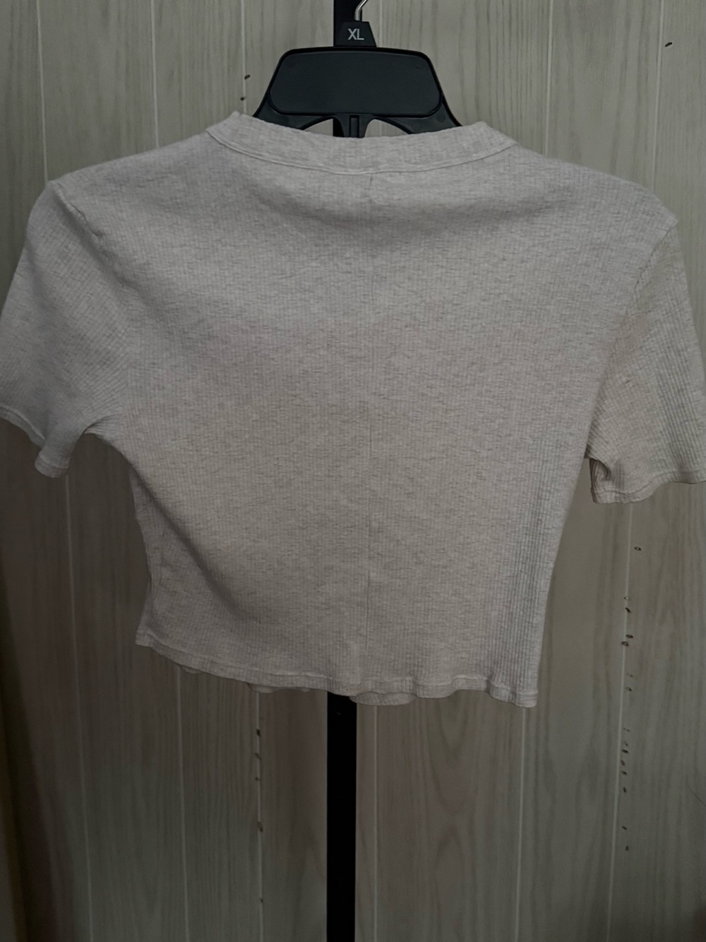 Fabletics Cream Ribbed‎ Knit Top - Picture 2 of 6